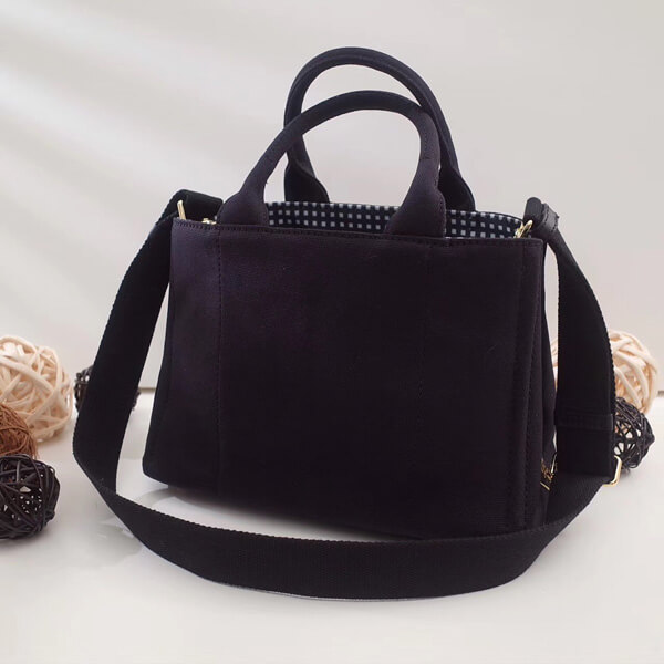 2017新作 PRADA プラダ コピー ショルダー付カナパ ギンガムチェックS☆1BG239_ZKI